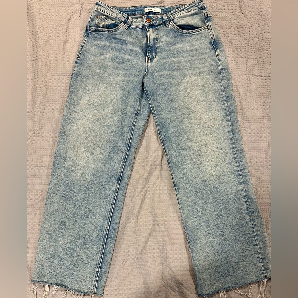 Flying Monkey Light Blue Flare Jeans